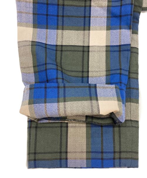 Vivienne Westwood man（ヴィヴィアン ウェストウッド マン）Vivienne Westwood man (ヴィヴィアン ウェストウッド マン) チェックスラックス ブルー×グリーン サイズ:SIZE 48の古着・服飾アイテム