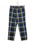 Vivienne Westwood man (ヴィヴィアン ウェストウッド マン) チェックスラックス ブルー×グリーン サイズ:SIZE 48：7000円