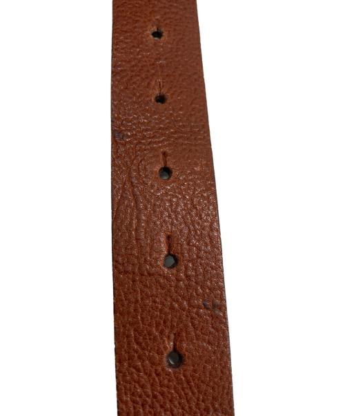 DOLCE & GABBANA（ドルチェ＆ガッバーナ）DOLCE & GABBANA (ドルチェ＆ガッバーナ) レザーベルト ブラウン サイズ:実寸サイズをご参照下さい。の古着・服飾アイテム