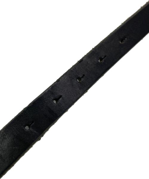 DOLCE & GABBANA（ドルチェ＆ガッバーナ）DOLCE & GABBANA (ドルチェ＆ガッバーナ) エンジェルバロックバックル レザーベルト ブラック サイズ:実寸サイズをご参照下さい。の古着・服飾アイテム