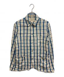 RRL（ダブルアールエル）の古着「ENGINEER COAT」｜ブルー×ホワイト