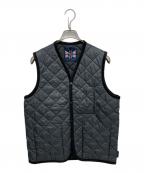 LAVENHAMラベンハム）の古着「キルティングベスト」｜グレー