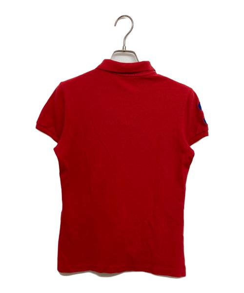 RALPH LAUREN（ラルフローレン）RALPH LAUREN (ラルフローレン) ポロシャツ レッド サイズ:SIZE Lの古着・服飾アイテム