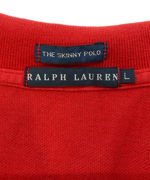 RALPH LAUREN（ラルフローレン）RALPH LAUREN (ラルフローレン) ポロシャツ レッド サイズ:SIZE Lの古着・服飾アイテム