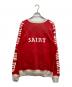 SAINT MICHAEL (セントマイケル) RGLN SWT SH レッド サイズ:SIZE L：35000円