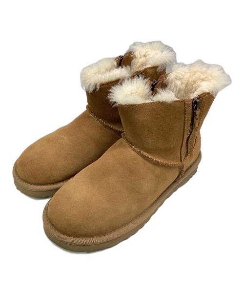 UGG（アグ）UGG (アグ) Classic Mini Double Zip ブラウン サイズ:SIZE 38の古着・服飾アイテム