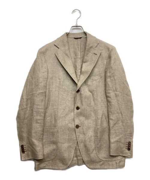 gabo NAPOLI（ガボナポリ）gabo NAPOLI (ガボナポリ) テーラードジャケット ベージュ サイズ:50の古着・服飾アイテム