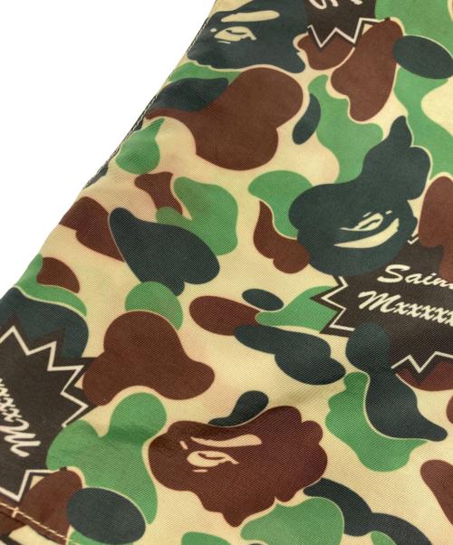 A BATHING APE（ア ベイシング エイプ）A BATHING APE (ア ベイシング エイプ) SAINT MICHAEL (セントマイケル) AP TRACK PNT グリーン サイズ:SIZE Mの古着・服飾アイテム