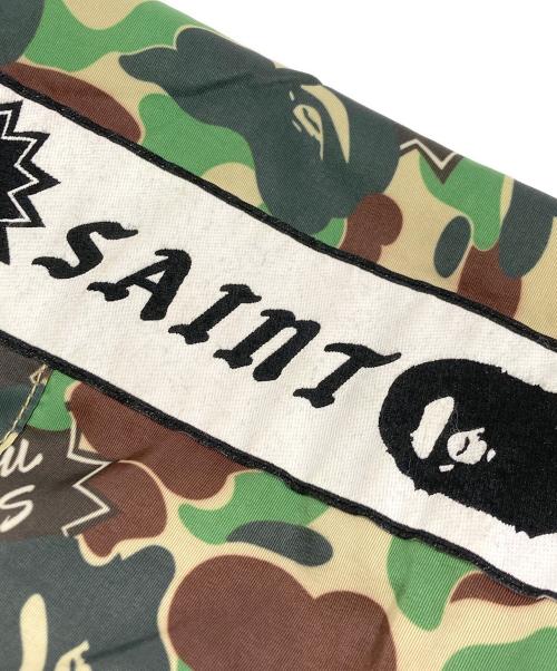 A BATHING APE（ア ベイシング エイプ）A BATHING APE (ア ベイシング エイプ) SAINT MICHAEL (セントマイケル) AP TRACK PNT グリーン サイズ:SIZE Mの古着・服飾アイテム