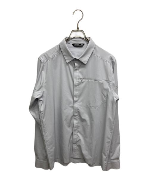 ARC'TERYX（アークテリクス）ARC'TERYX (アークテリクス) SKYLINE LS SHIRT ライトグレー サイズ:SIZE Mの古着・服飾アイテム