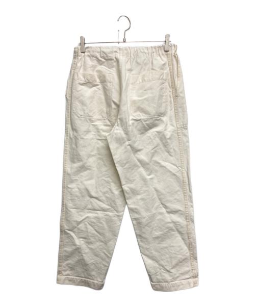 DRIES VAN NOTEN（ドリスヴァンノッテン）DRIES VAN NOTEN (ドリスヴァンノッテン) ワイドデニムパンツ ホワイト サイズ:SIZE Sの古着・服飾アイテム