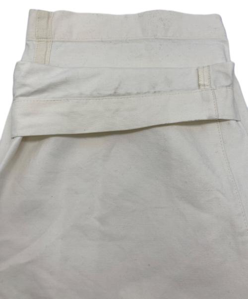 DRIES VAN NOTEN（ドリスヴァンノッテン）DRIES VAN NOTEN (ドリスヴァンノッテン) ワイドデニムパンツ ホワイト サイズ:SIZE Sの古着・服飾アイテム