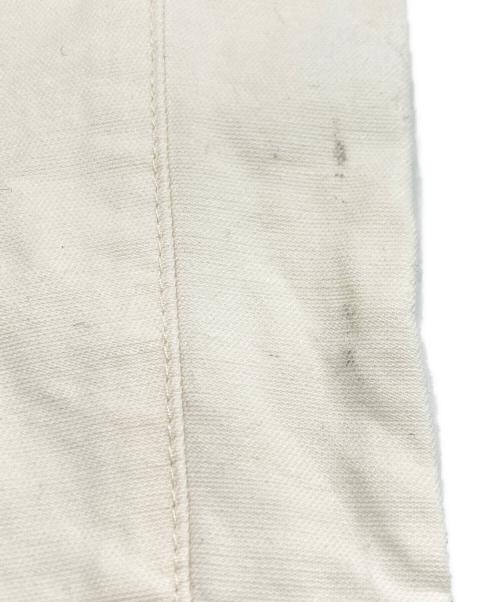 DRIES VAN NOTEN（ドリスヴァンノッテン）DRIES VAN NOTEN (ドリスヴァンノッテン) ワイドデニムパンツ ホワイト サイズ:SIZE Sの古着・服飾アイテム