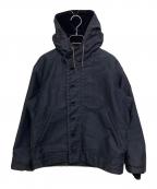 fennica×BUZZ RICKSON'Sフェニカ×バズリクソンズ）の古着「フーデットデッキジャケット」｜ネイビー
