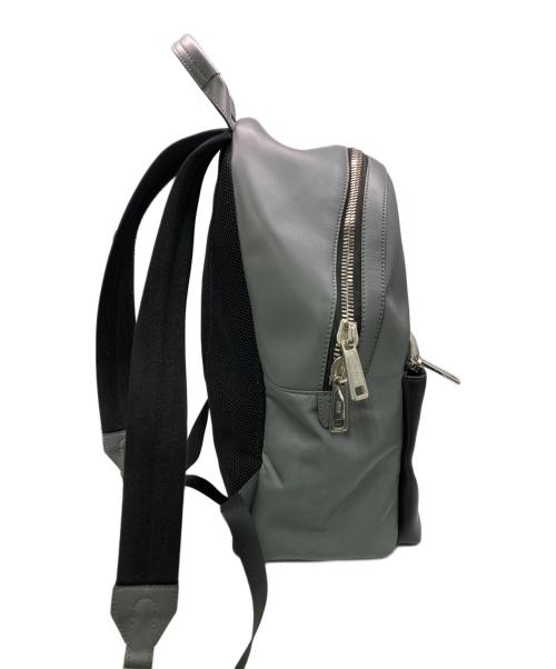 FENDI（フェンディ）FENDI (フェンディ) セレリアモンスターレザーリュック ブラック×グレーの古着・服飾アイテム