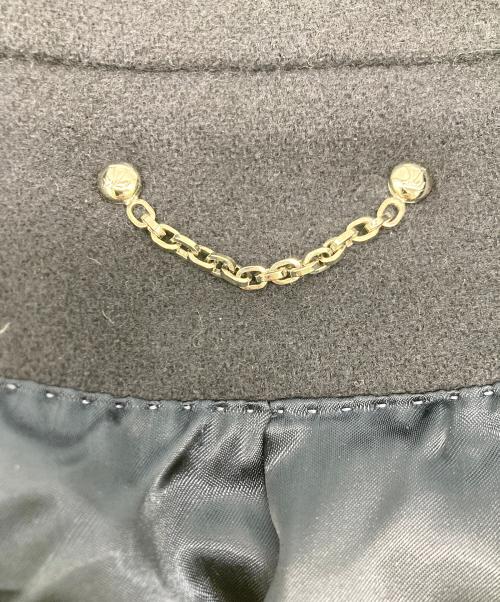 LOUIS VUITTON（ルイ ヴィトン）LOUIS VUITTON (ルイ ヴィトン) ウールPコート ネイビー サイズ:SIZE 56の古着・服飾アイテム