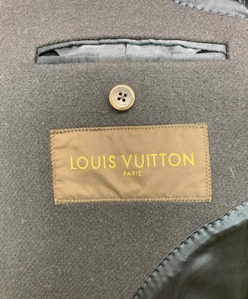 LOUIS VUITTON（ルイ ヴィトン）LOUIS VUITTON (ルイ ヴィトン) ウールPコート ネイビー サイズ:SIZE 56の古着・服飾アイテム