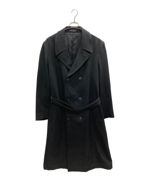 REGULATION Yohji Yamamoto（レギュレーションヨウジヤマモト）REGULATION Yohji Yamamoto (レギュレーションヨウジヤマモト) Re ARMY GABARDINE O-8BWRe GABARDINE COAT ブラック サイズ:SIZE　4の古着・服飾アイテム