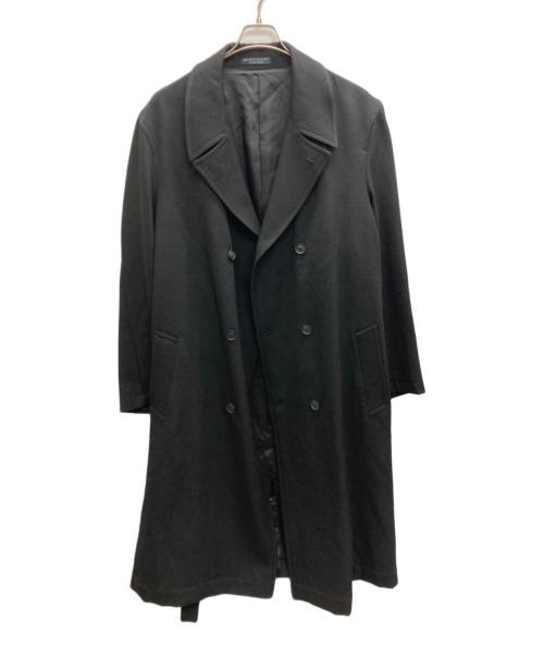 REGULATION Yohji Yamamoto（レギュレーションヨウジヤマモト）REGULATION Yohji Yamamoto (レギュレーションヨウジヤマモト) Re ARMY GABARDINE O-8BWRe GABARDINE COAT ブラック サイズ:SIZE　4の古着・服飾アイテム