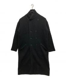 Yohji Yamamoto pour homme（ヨウジヤマモト プールオム）の古着「3G WOOL FELT FULLED SHAWL COLLAR COAT」｜ブラック