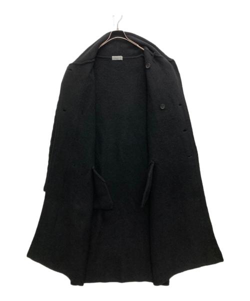 Yohji Yamamoto pour homme（ヨウジヤマモト プールオム）Yohji Yamamoto pour homme (ヨウジヤマモト プールオム) 3G WOOL FELT FULLED SHAWL COLLAR COAT ブラック サイズ:SIZE 3の古着・服飾アイテム