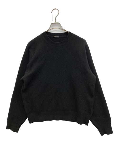 COMOLI（コモリ）COMOLI (コモリ) ラムズウール クルーネック ブラック サイズ:SIZE 3の古着・服飾アイテム