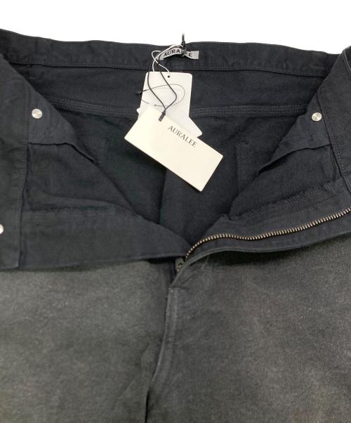 AURALEE（オーラリー）AURALEE (オーラリー) DUCK PAINTER PANTS ブラック サイズ:SIZE　5 未使用品の古着・服飾アイテム