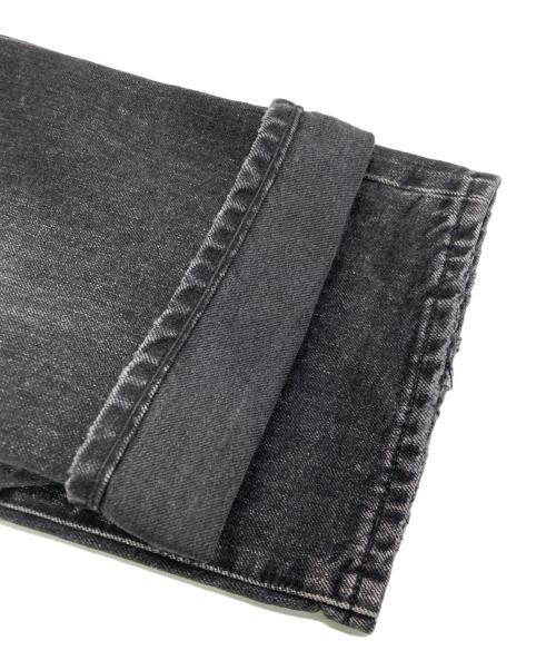 eYe JUNYA WATANABE CDG（アイコムデギャルソンジュンヤワタナベマン）eYe JUNYA WATANABE CDG (アイコムデギャルソンジュンヤワタナベマン) New Manual (ニュー・マニュアル) Wネームデニムパンツ ブラック サイズ:SIZE　XLの古着・服飾アイテム