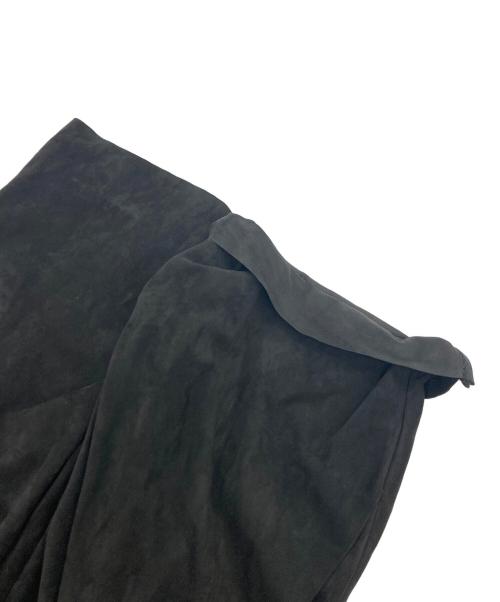 THIMISTER（ティミュスター）THIMISTER (ティミュスター) カンガルースエードサルエルパンツ ブラック サイズ:Sの古着・服飾アイテム