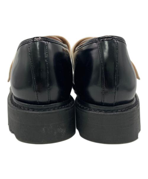 ROBERT CLERGERIE（ロベール・クレジュリー）ROBERT CLERGERIE (ロベール・クレジュリー) ローファー ホワイト×ブラック サイズ:SIZE 23cmの古着・服飾アイテム