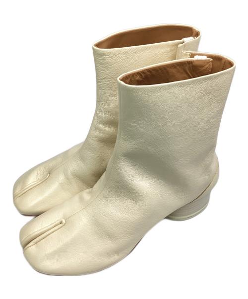 Maison Margiela（メゾンマルジェラ）Maison Margiela (メゾンマルジェラ) TABI/足袋ブーツ アイボリー サイズ:SIZE 37の古着・服飾アイテム