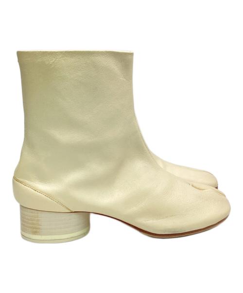 Maison Margiela（メゾンマルジェラ）Maison Margiela (メゾンマルジェラ) TABI/足袋ブーツ アイボリー サイズ:SIZE 37の古着・服飾アイテム