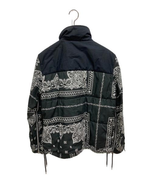 sacai（サカイ）sacai (サカイ) paisley print jacket/ペイズリープリントジャケット ブラック サイズ:SIZE １の古着・服飾アイテム