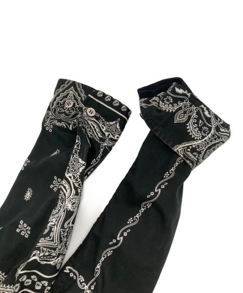 sacai（サカイ）sacai (サカイ) paisley print jacket/ペイズリープリントジャケット ブラック サイズ:SIZE １の古着・服飾アイテム