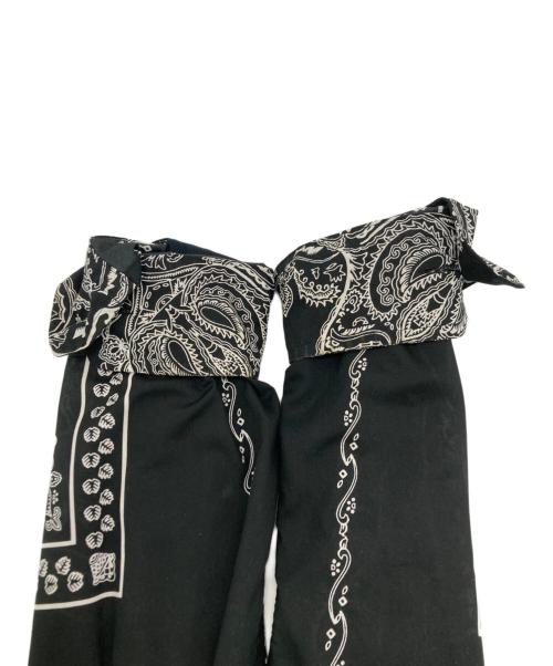 sacai（サカイ）sacai (サカイ) paisley print jacket/ペイズリープリントジャケット ブラック サイズ:SIZE １の古着・服飾アイテム