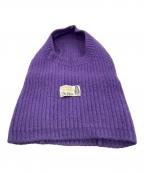 TAKAHIROMIYASHITA TheSoloIst.タカヒロミヤシタ ザソロイスト）の古着「ニットバラクラバ」｜パープル