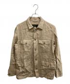 MACKINTOSHマッキントッシュ）の古着「M-43リネンサファリジャケット」｜ベージュ