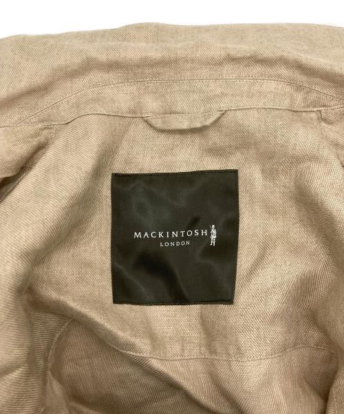MACKINTOSH（マッキントッシュ）MACKINTOSH (マッキントッシュ) M-43リネンサファリジャケット ベージュ サイズ:SIZE40の古着・服飾アイテム