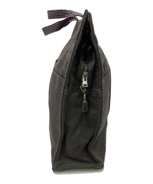 HERMES（エルメス）HERMES (エルメス) エールライントートバッグ ブラック×グレーの古着・服飾アイテム