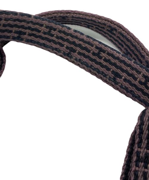 HERMES（エルメス）HERMES (エルメス) エールライントートバッグ ブラック×グレーの古着・服飾アイテム