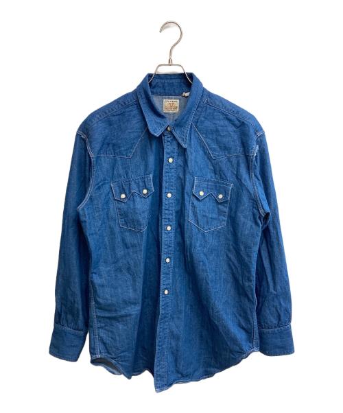 LEVI'S VINTAGE CLOTHING（リーバイス ビンテージ クロージング）LEVI'S VINTAGE CLOTHING (リーバイス ビンテージ クロージング) ショートホーンシャツ インディゴ サイズ:SIZE L47の古着・服飾アイテム
