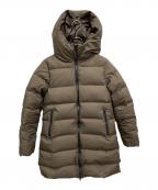 THE NORTH FACEザ ノース フェイス）の古着「WS DOWN SHELL COAT ウインドストッパーダウンシェルコート」｜ベージュ