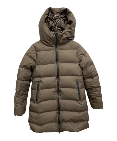 THE NORTH FACE（ザ ノース フェイス）THE NORTH FACE (ザ ノース フェイス) WS DOWN SHELL COAT ウインドストッパーダウンシェルコート ベージュ サイズ:Mの古着・服飾アイテム