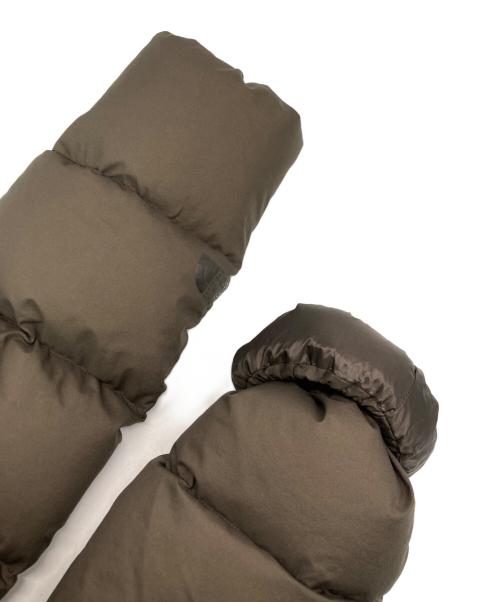 THE NORTH FACE（ザ ノース フェイス）THE NORTH FACE (ザ ノース フェイス) WS DOWN SHELL COAT ウインドストッパーダウンシェルコート ベージュ サイズ:Mの古着・服飾アイテム