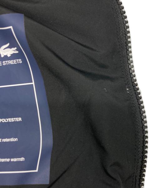 LACOSTE（ラコステ）LACOSTE (ラコステ) バックステッチダウンジャケット ブラック サイズ:SIZE 38の古着・服飾アイテム