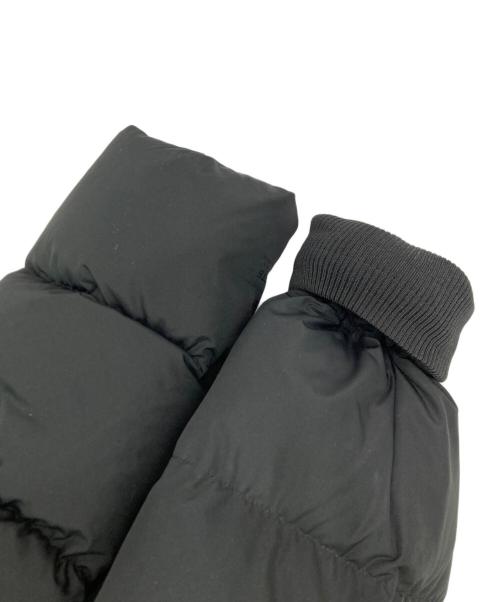 LACOSTE（ラコステ）LACOSTE (ラコステ) バックステッチダウンジャケット ブラック サイズ:SIZE 38の古着・服飾アイテム