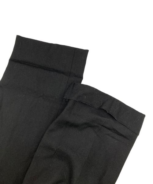 JOHN LAWRENCE SULLIVAN（ジョン ローレンス サリバン）JOHN LAWRENCE SULLIVAN (ジョン ローレンス サリバン) WOOL GABARDINE LAYERED TROUSERS ブラック サイズ:SIZE 44の古着・服飾アイテム