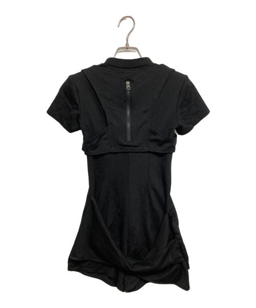 ACCOX ACX（アクコックス）ACCOX ACX (アクコックス) ボディスーツ ブラック×グレー サイズ:SIZE 1の古着・服飾アイテム