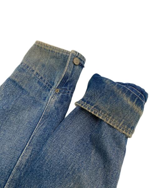 POLO RALPH LAUREN（ポロ・ラルフローレン）POLO RALPH LAUREN (ポロ・ラルフローレン) ブランケット ライナー デニム トラッカー ジャケット インディゴ サイズ:SIZE Lの古着・服飾アイテム