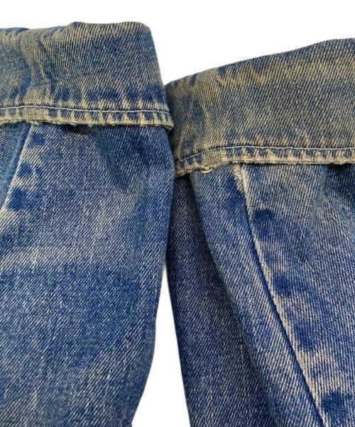 POLO RALPH LAUREN（ポロ・ラルフローレン）POLO RALPH LAUREN (ポロ・ラルフローレン) ブランケット ライナー デニム トラッカー ジャケット インディゴ サイズ:SIZE Lの古着・服飾アイテム
